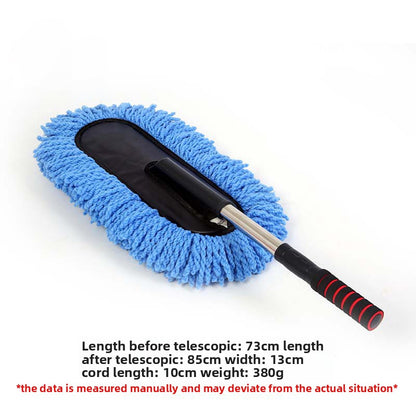 Extendable Car Cleaning Mop – Dust Removal with Stainless Steel tube Handle